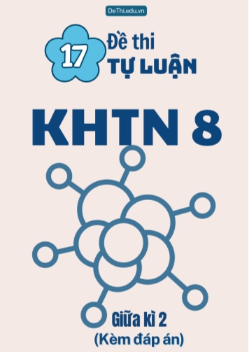 Tổng hợp 17 Đề thi Tự luận KHTN 8 giữa Kì 2 (Kèm đáp án)